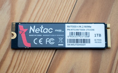 ssd m2 nvme netac nv7000 t 1tb lateral