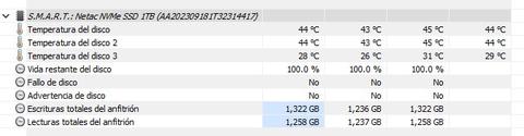 ssd m2 nvme netac nv7000 t 1tb temperatura