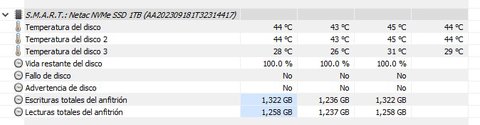 ssd m2 nvme netac nv7000 t 1tb temperatura