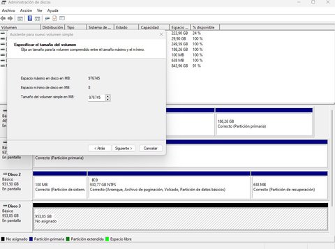 nuevo volumen simple