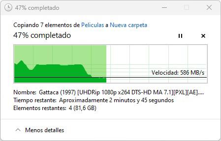 ssd m2 nvme teamgroup mp44 copia ficheros windows