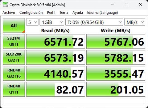 ssd m2 teamgroup t force g70 pro 1tb disk mark6