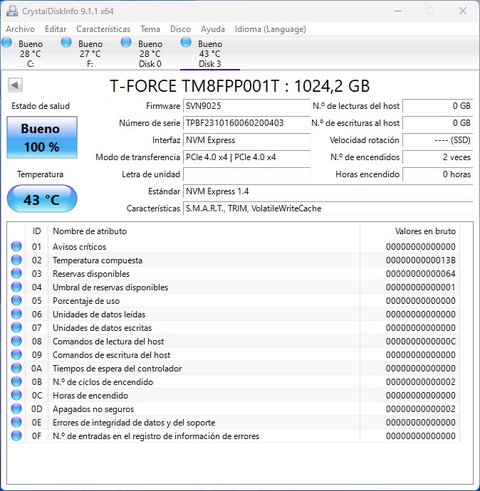 teamgroup t force z44a5 1tb crystaldiskinfo