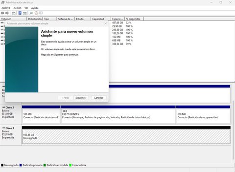 teamgroup t force z44a5 1tb iniciarlizar