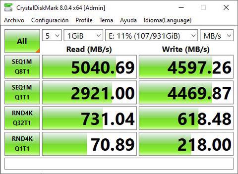 ssd m2 teamgroup mp44l m 2 pcie 4 crystaldiskmark