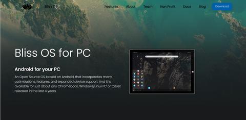 bliss android para pc
