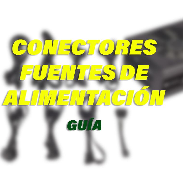 guia tipos cables conectores