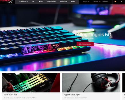 hp compra linea perifericos hyperx