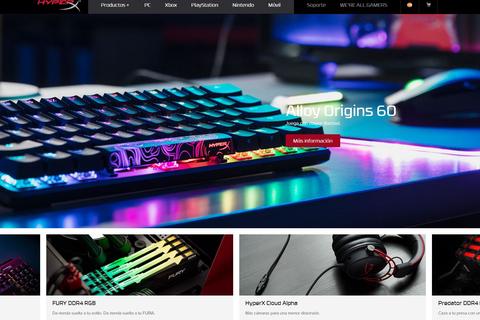 hp compra linea perifericos hyperx
