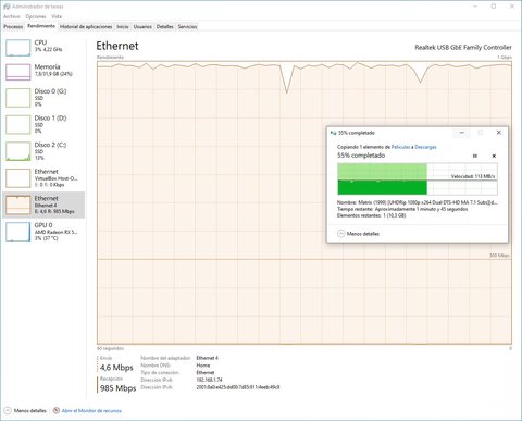 lemorele tc46 10 en 1 velocidad ethernet