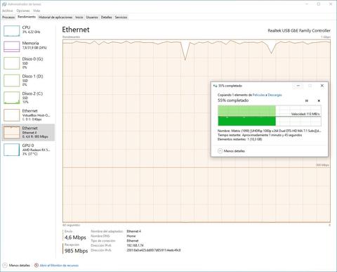 lemorele tc46 10 en 1 velocidad ethernet