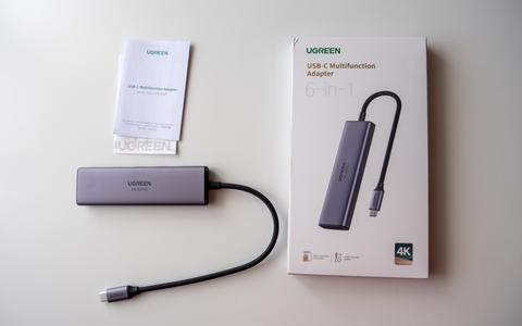 ugreen 6 en 1 con 4k 60hz accesorios