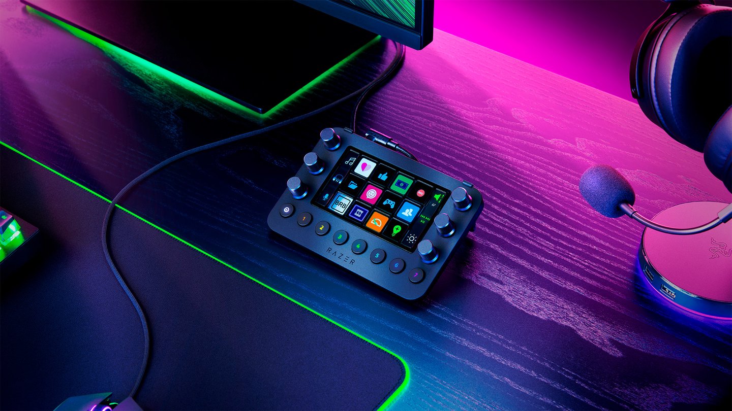 lanzado razer stream controller creadores contenido twitch