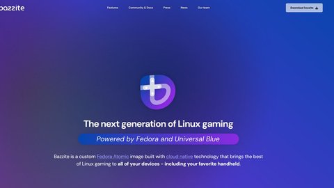 bazzite lanza 2 nuevas versiones para desarrolladores de videojuegos