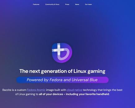 bazzite lanza 2 nuevas versiones para desarrolladores de videojuegos
