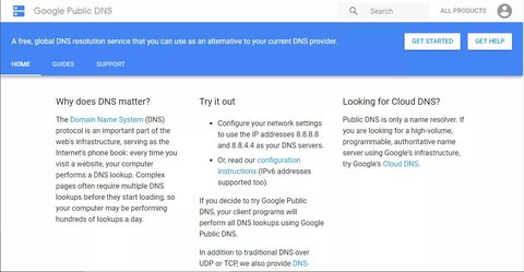 ventajas google dns