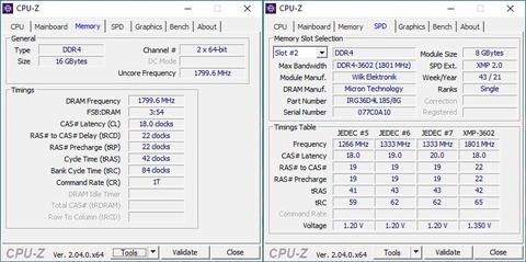 goodram irdm led rgb ddr4 cpuz timings