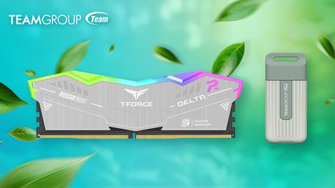 teamgroup presenta su nueva línea eco con memorias ram ddr5 que reducen las emisiones de carbono hasta un 73%
