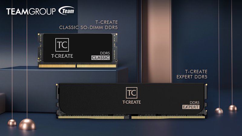 teamgroup lanza memoria ddr5 para creadores