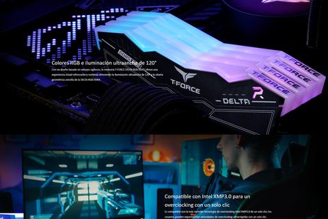 teamgroup lanza t force delta rgb ddr5 7600mhz