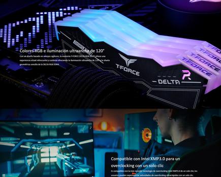 teamgroup lanza t force delta rgb ddr5 7600mhz