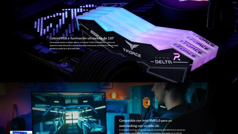 teamgroup lanza t force delta rgb ddr5 7600mhz