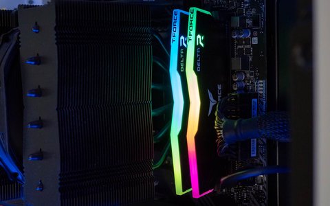 teamgroup t force delta rgb ddr4 iluminacion