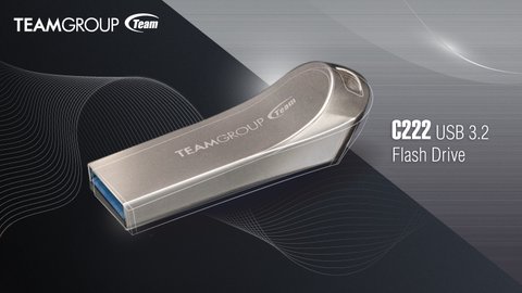 t e a m g r o u p lanza la memoria u s b c222 con acabados en zinc y diseño ergonómico