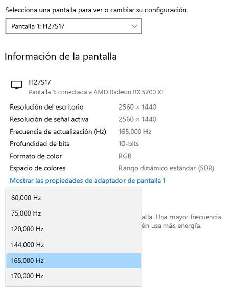 ktc h27s17 170hz