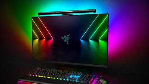 lanzamiento razer aether monitor light bar
