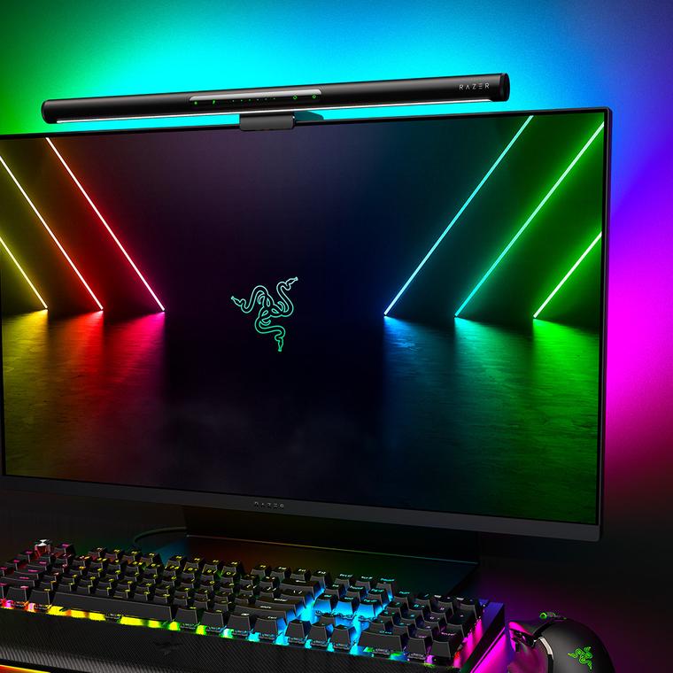 lanzamiento razer aether monitor light bar
