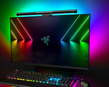 lanzamiento razer aether monitor light bar