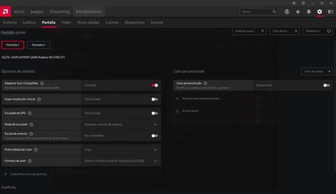 activar freesync