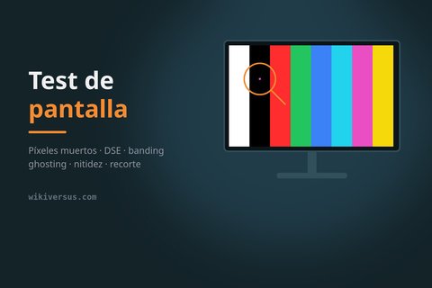 test de pantalla