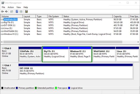 comprueba el bootloader de windows