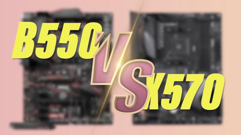 diferencias entre las placas b550 y x570