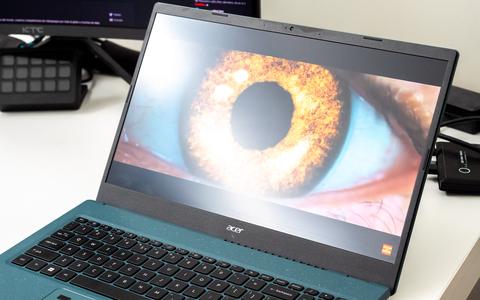 acer aspire vero av15 53p reflejos