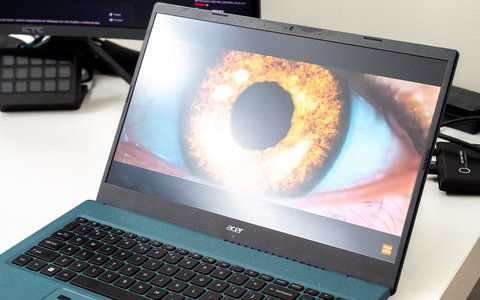acer aspire vero av15 53p reflejos