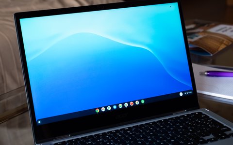 acer chromebook spin 513 detalle pantalla