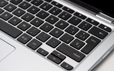 acer chromebook spin 513 detalle teclado