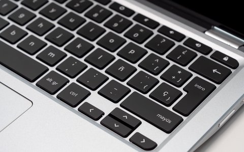 acer chromebook spin 513 detalle teclado