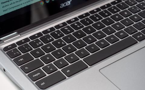 acer chromebook spin 513 teclado detalle