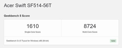 geekbench 5 4