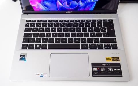 acer swift go 14 2023 sfg14 71 teclado