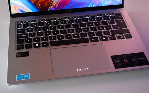acer swift go 14 2024 sfg14 73 teclado