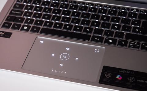 acer swift go 14 2024 sfg14 73 trackpad multimedia