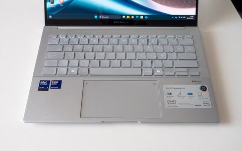 asus zenbook 14 oled ux3405 teclado