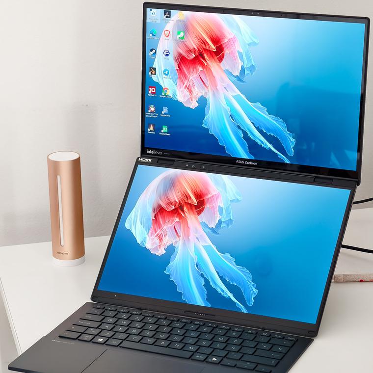 asus zenbook duo 2025 pantallas