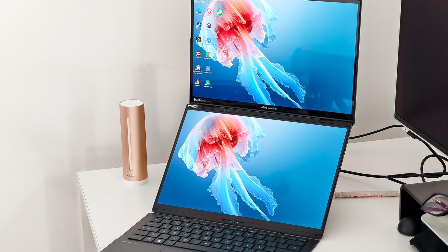 asus zenbook duo 2025 pantallas