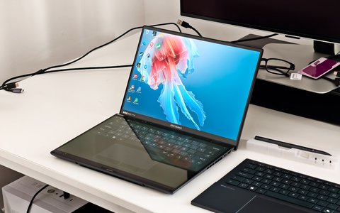 asus zenbook duo 2025 teclado pantalla
